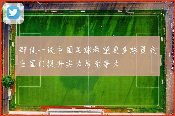 邵佳一谈中国足球希望更多球员走出国门提升实力与竞争力